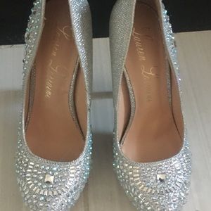Lauren Lorraine size 6 diamond pumps